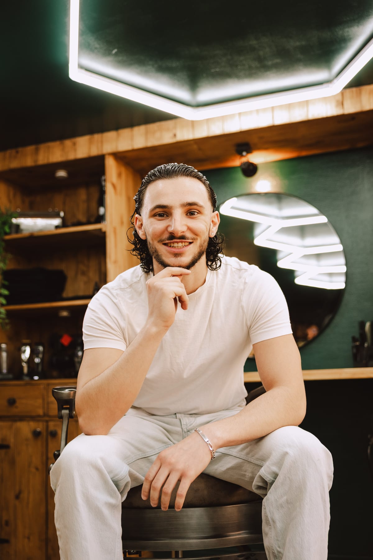 Portrait de Benjamin, barbier chez Les Barbouzes